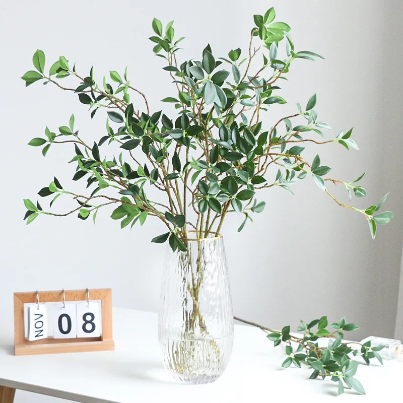 Ficus Lyrata Tree - Искусственная ветка дерева фикуса Tenuifolia, искусственные